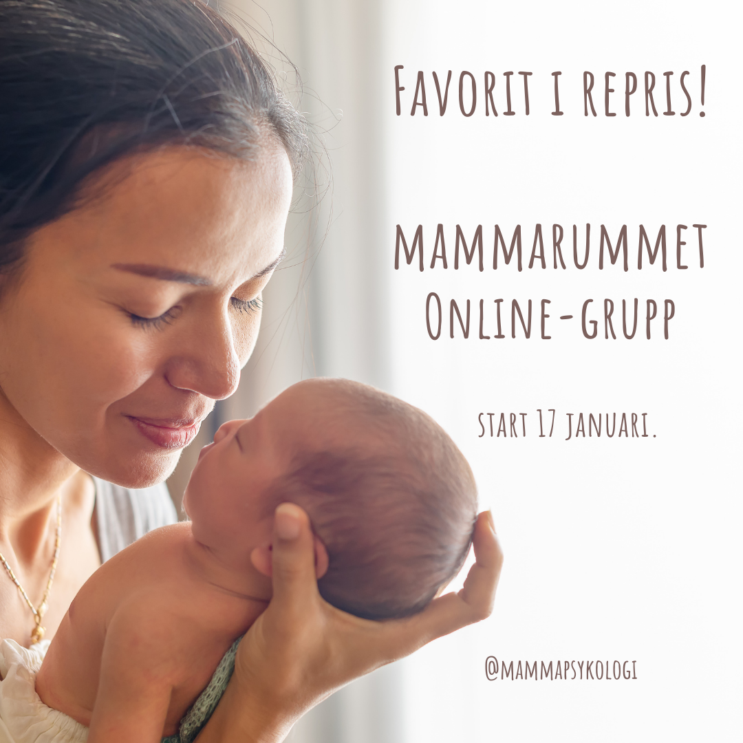 MAMMARUMMET Online-grupp. Mammarummet onlinegrupp
